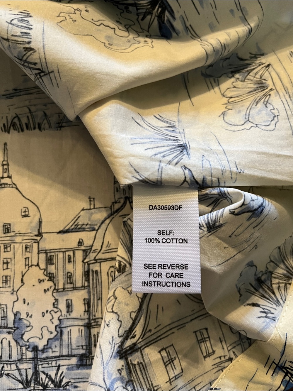 NWT Baltic Born Layne Midi Dress Holland Toile Print - Picture 15 of 16
